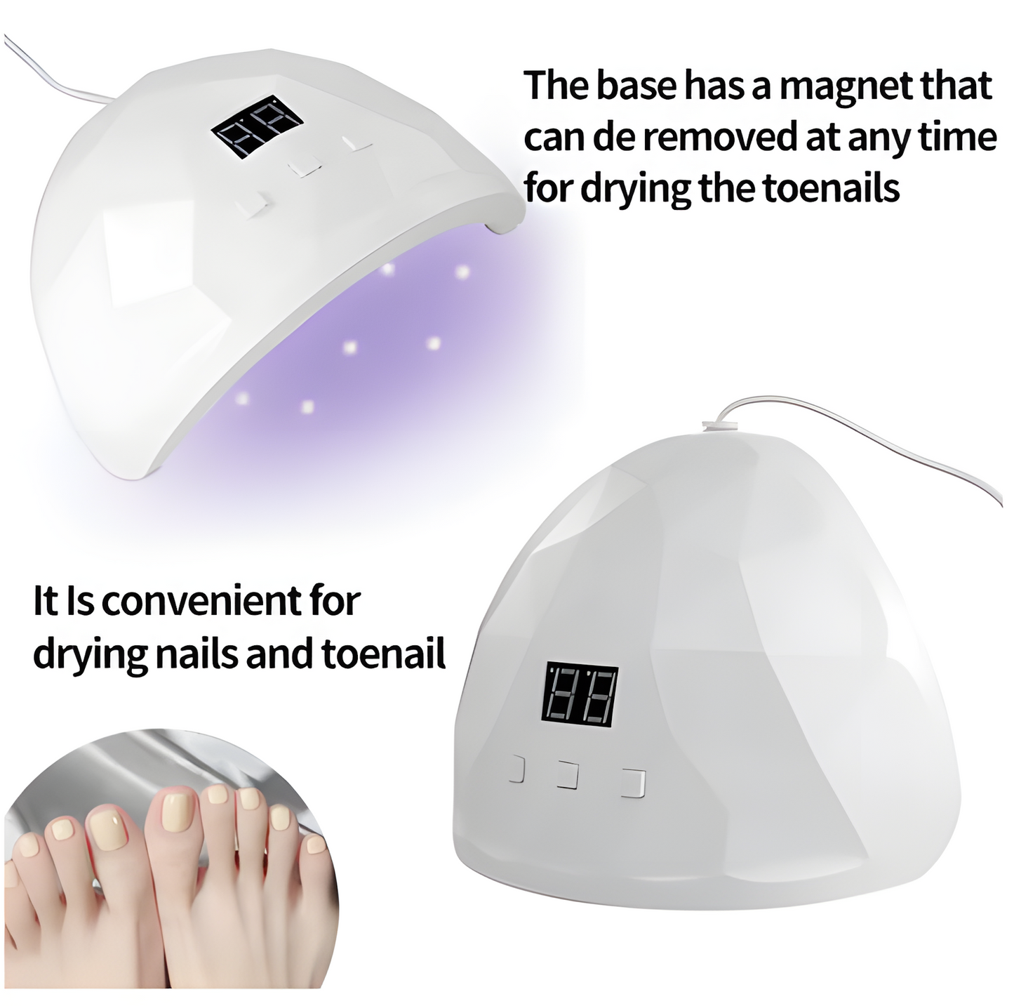 54W UV LED Nail Lamp
