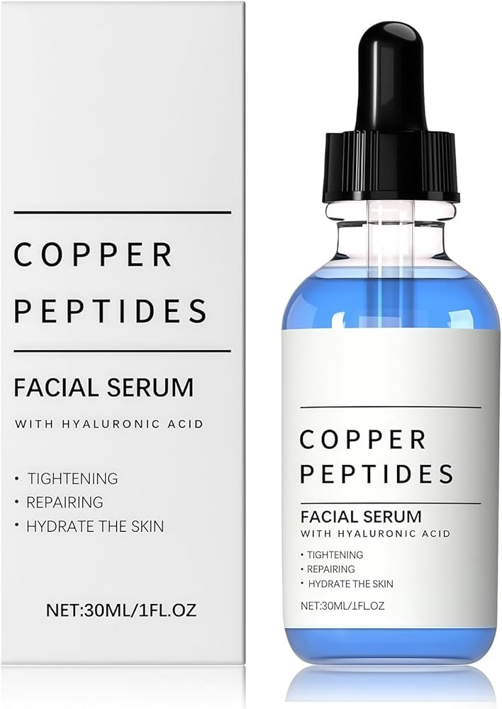 Copper Peptide Face Serum – Hydrating & Firming Anti-Aging Serum (30ml)