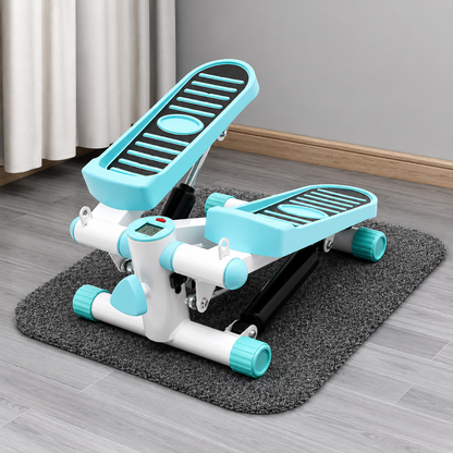 Mini Stepper with Resistance Bands, LCD Display