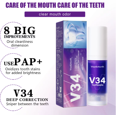 Color Correcting Whitening Toothpaste (30ml)