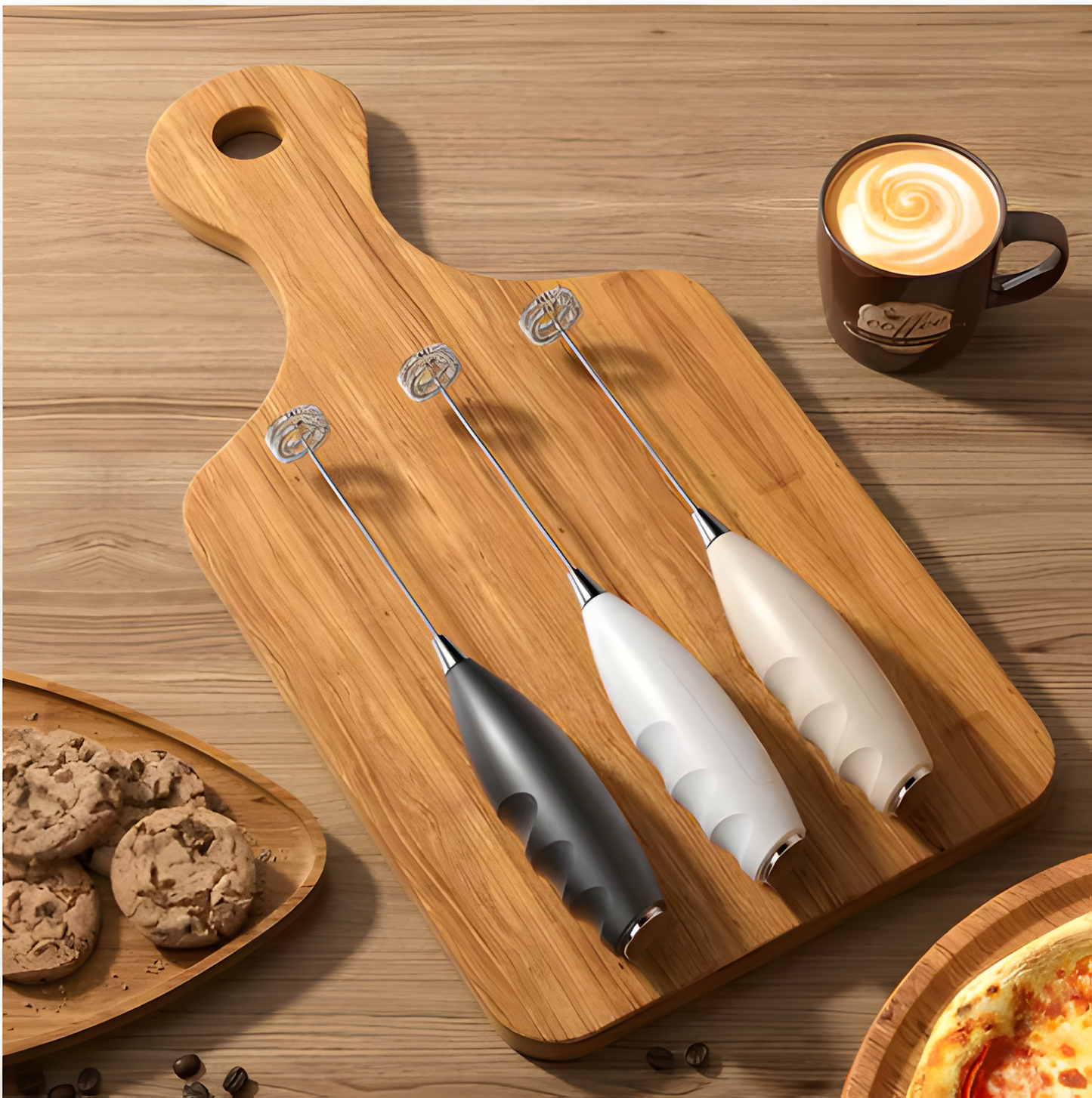 Electric Milk Frother Whisk