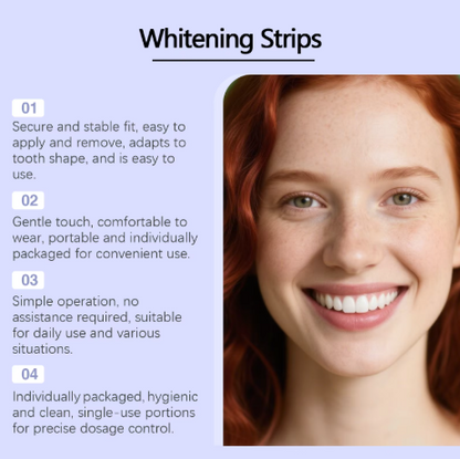 Purple Teeth Whitening Strips – Stain Removal Kit