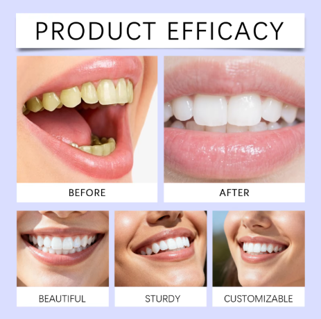 Purple Teeth Whitening Strips – Stain Removal Kit