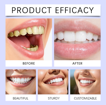 Purple Teeth Whitening Strips – Stain Removal Kit
