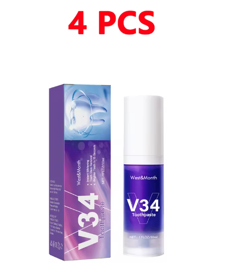 V34 Whitening Toothpaste