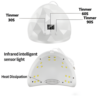 54W UV LED Nail Lamp